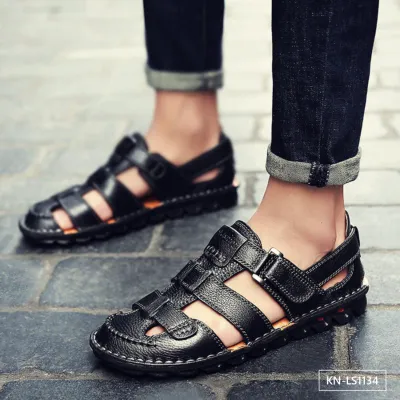 Relax Rise Classic Leather Sandals